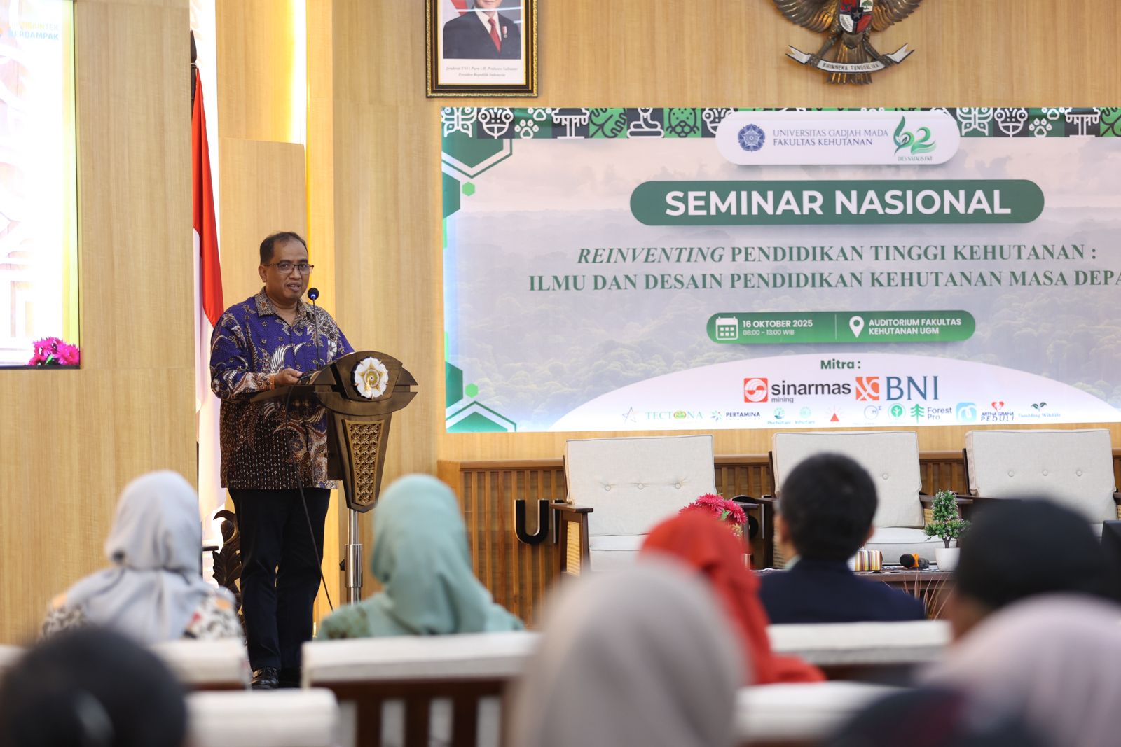 Dean of Forestry UGM