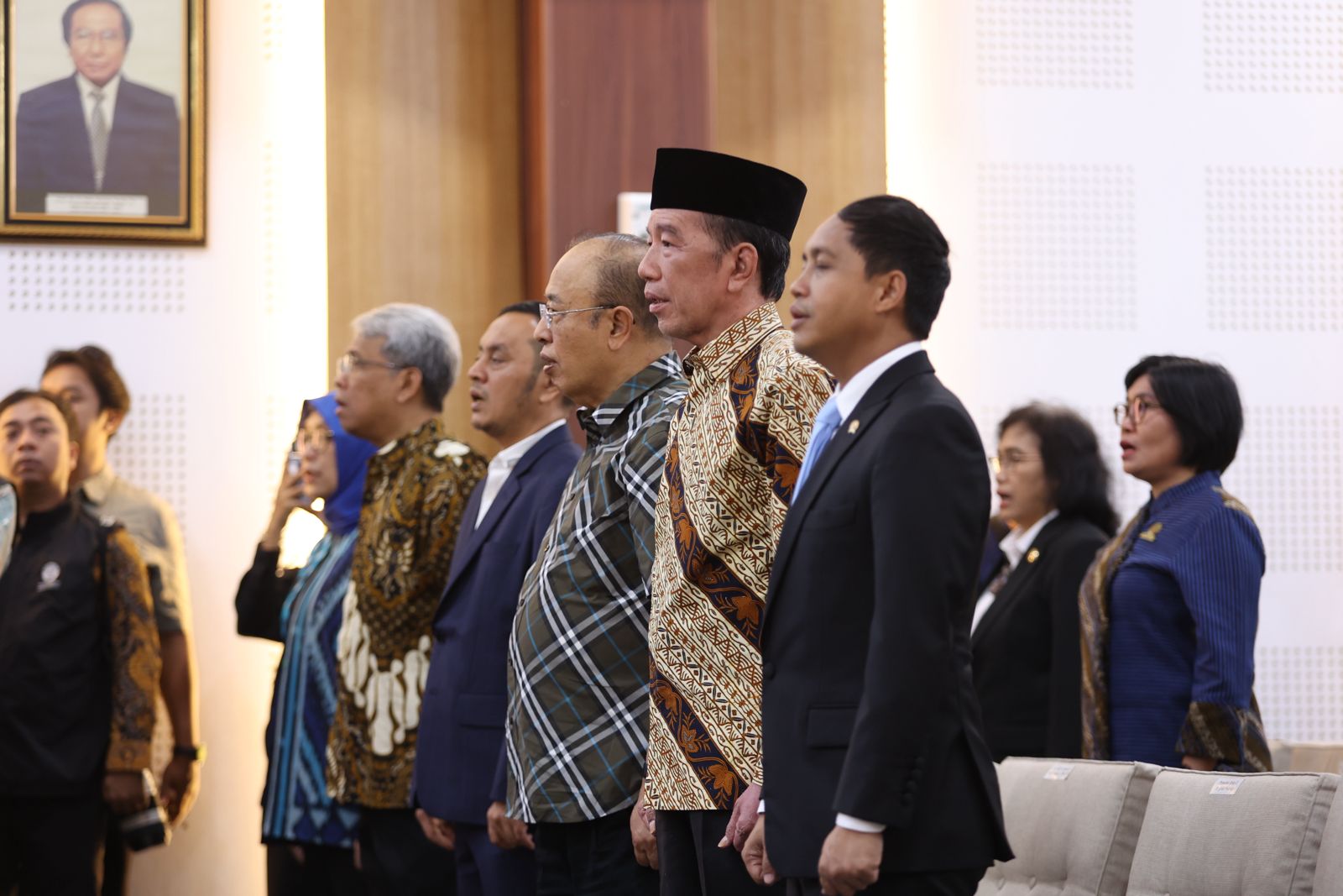 Joko Widodo at Faculty of Forestry