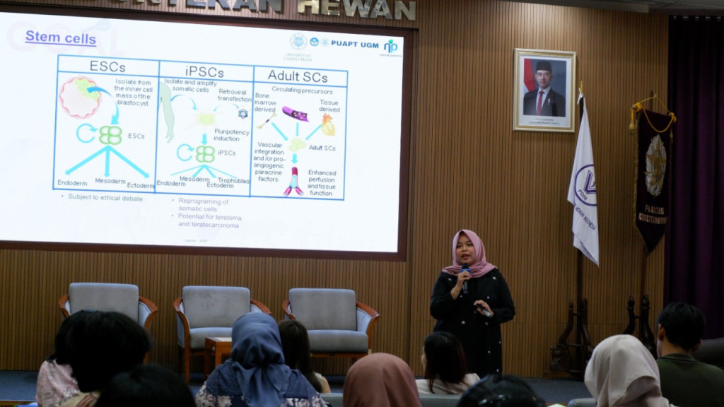 FKH UGM hosts a workshop on stem cells and modern imaging technologies to strengthen national veterinary research and promote non-invasive methods.