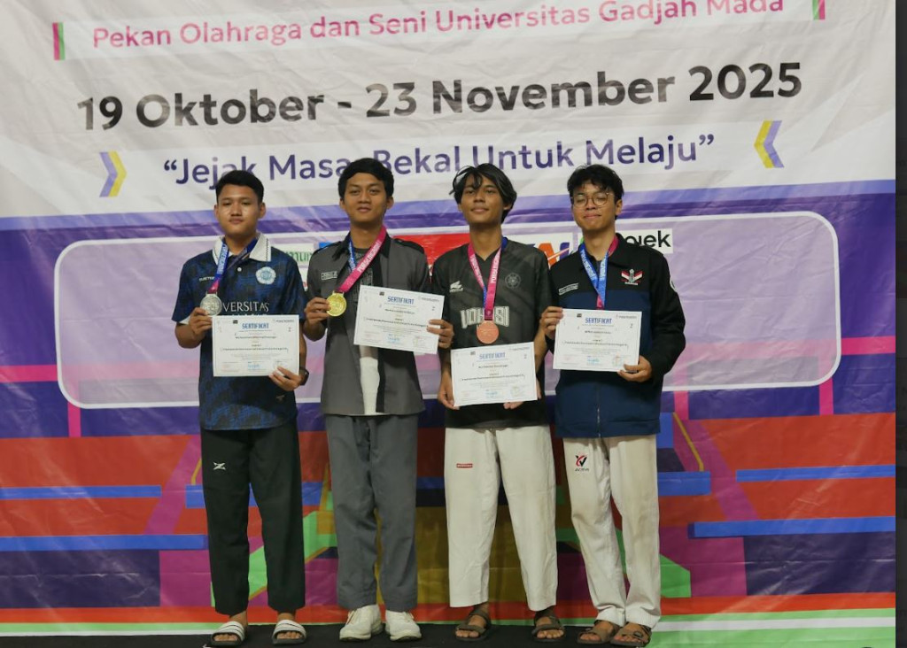 Taekwondo at Porsenigama 2025 concluded in one day with a more structured flow, showcasing stronger athlete performance and smoother execution.