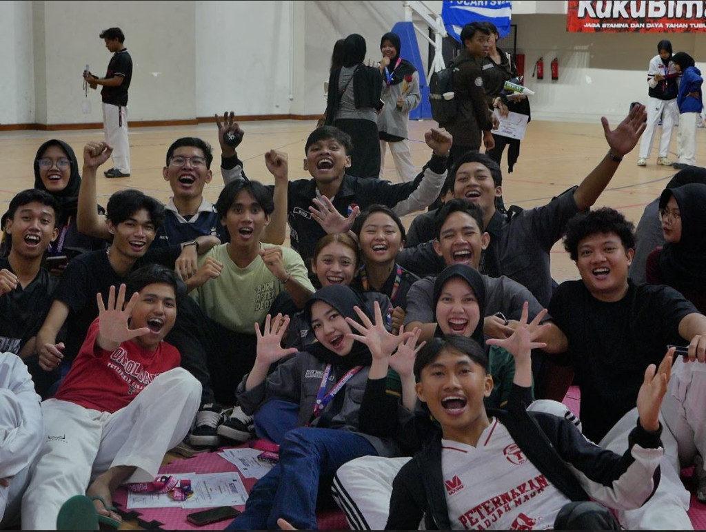 Taekwondo at Porsenigama 2025 concluded in one day with a more structured flow, showcasing stronger athlete performance and smoother execution.