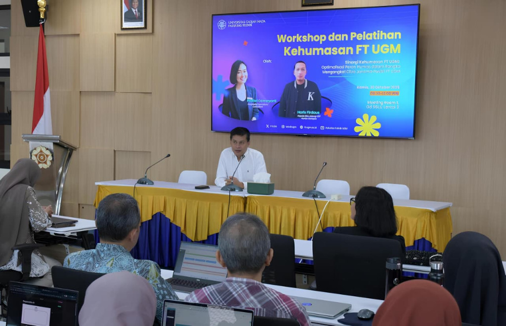 UGM’s Faculty of Engineering holds a public relations workshop to enhance media strategies and strengthen the faculty’s positive brand image.