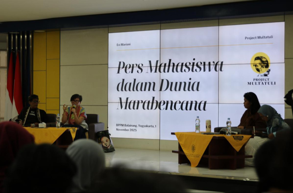 Speakers at UGM’s student press seminar highlight the urgent need for campus media to defend press freedom and voice marginalized communities.