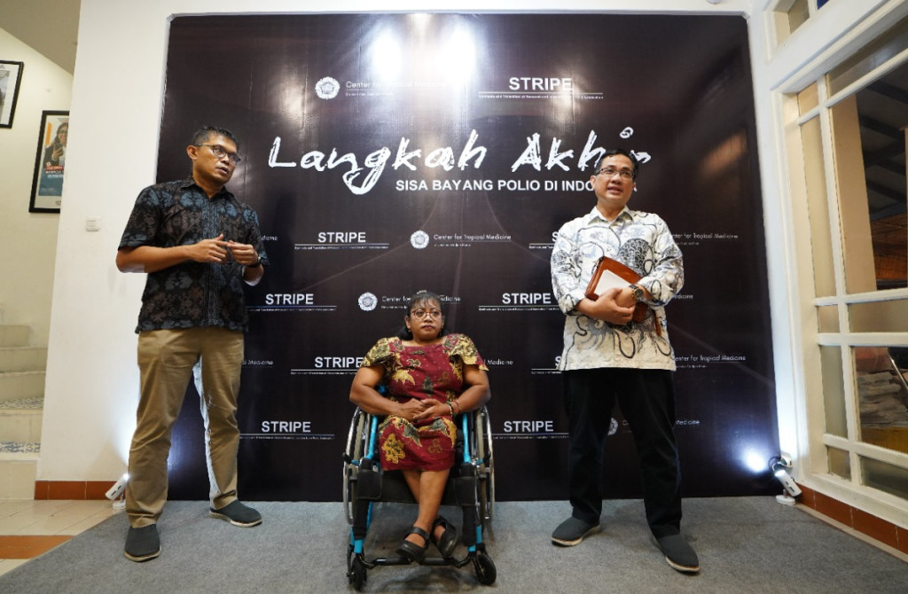 UGM’s Tropical Medicine Center releases the documentary Langkah Akhir to revive public awareness of polio eradication in Indonesia.