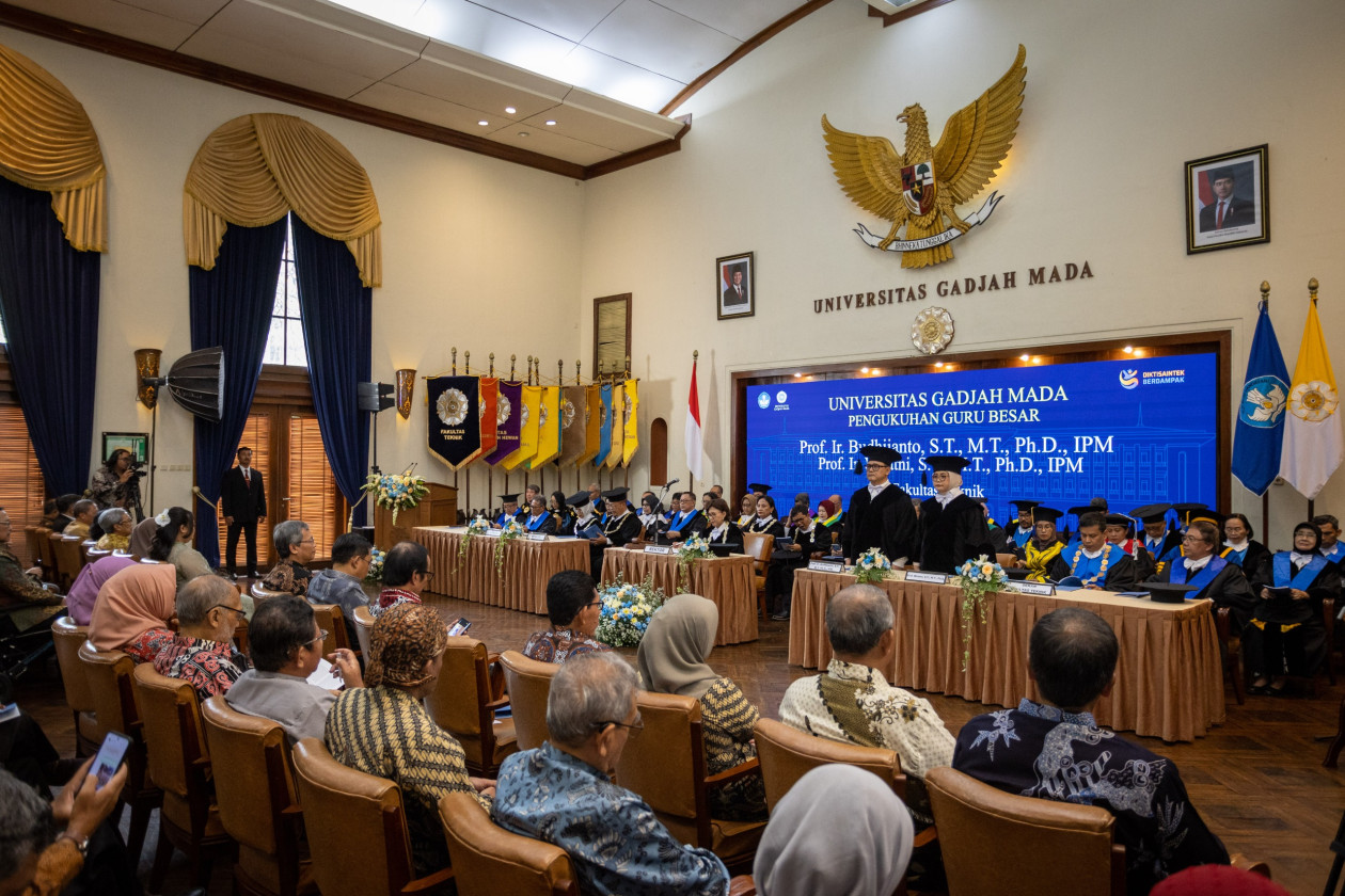 Professor Budhijanto and Professor Wiratni