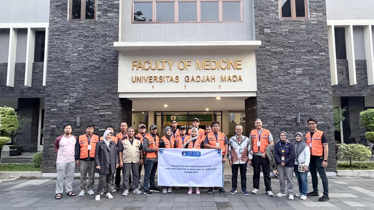 UGM deploys medical teams to Sumatra to support emergency health response and assist recovery efforts for disaster-affected communities.