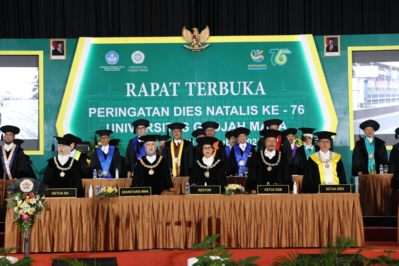 UGM reaffirms its commitment to a healthy campus as a pillar of self-reliance, research excellence, and national resilience on its 76th anniversary.