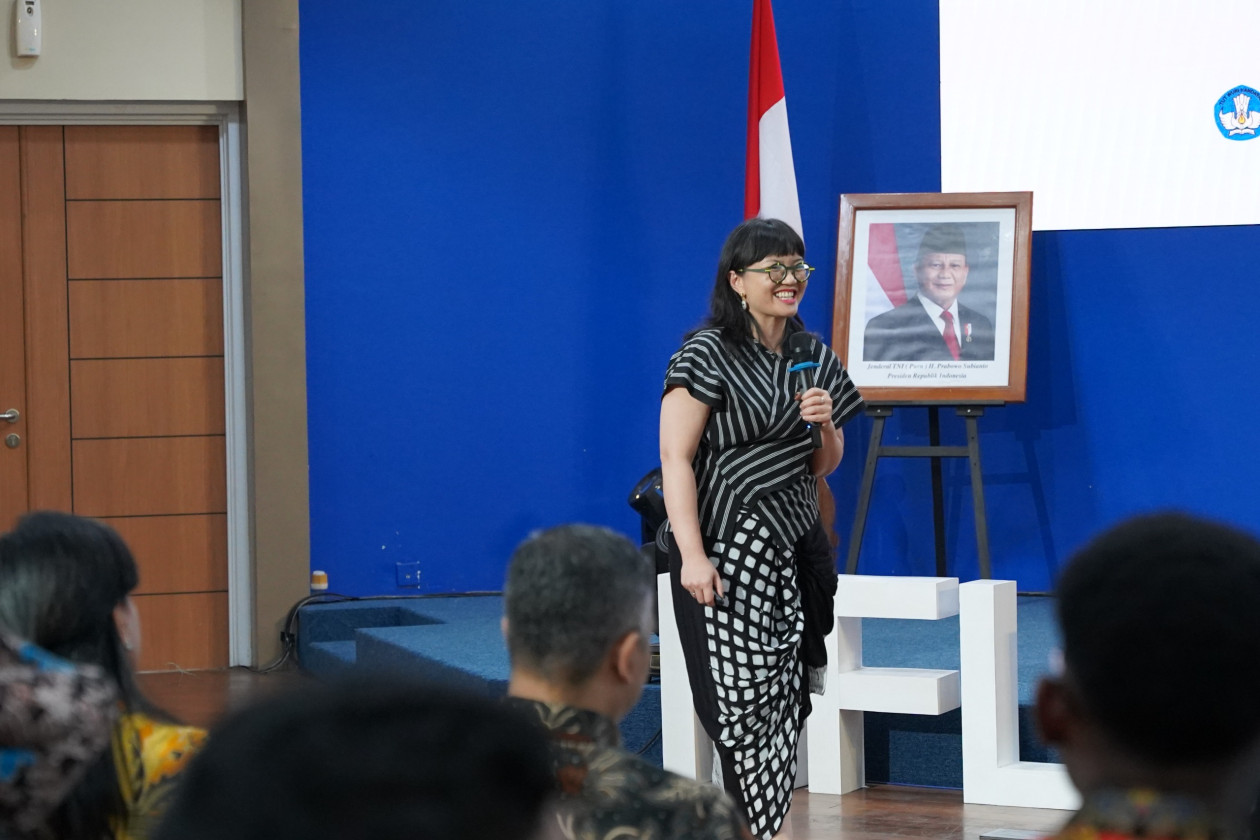 Professor Stella Christie at UGM