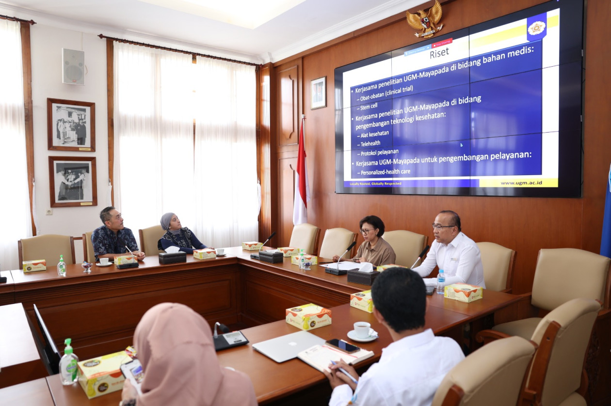 UGM and the Mayapada Group agree to collaborate in education, research, and community service, including the development of research facilities at RSA UGM.