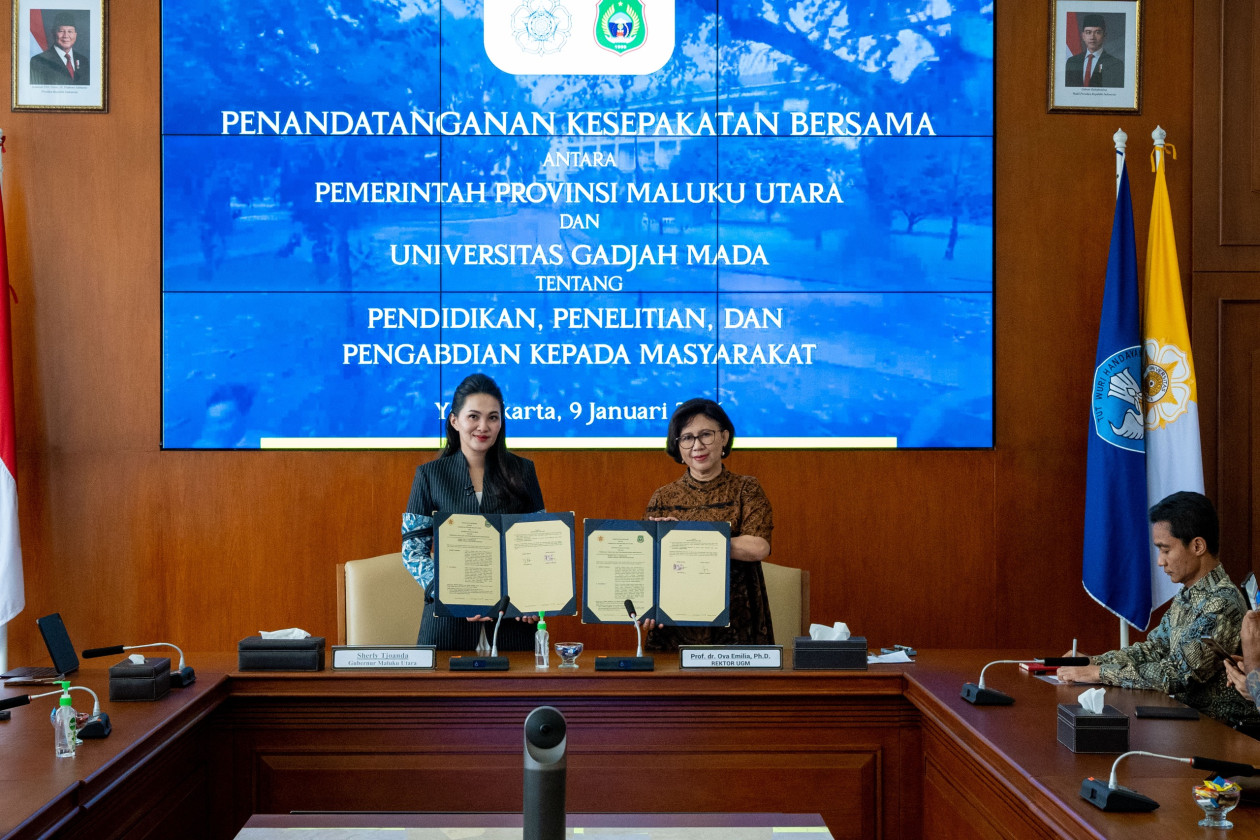 UGM and the North Maluku Provincial Government formalize cooperation to strengthen human resources through education, research, and community service.
