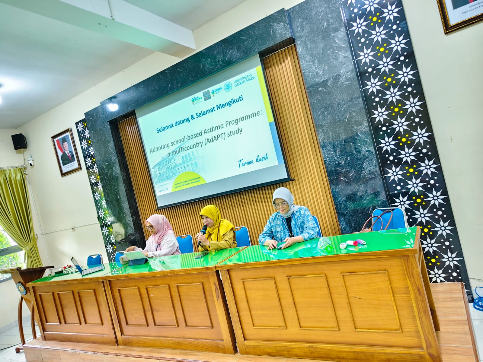 UGM researchers conduct school-based asthma screening to improve child health in Yogyakarta.
