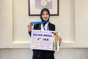 UGM students received a Silver Medal at the International Student Summit in Kuala Lumpur.