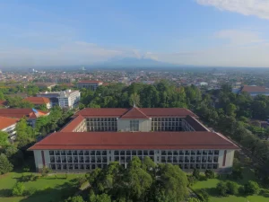 Universitas Gadjah Mada campus representing global ranking achievement