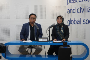 IIS UGM researchers discussing Indonesia’s foreign policy response to the US–Israel attacks on Iran.