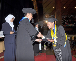 Portrait of Ahmad Rif’an Khoirul Lisan, who overcame financial hardship to study at UGM and abroad.