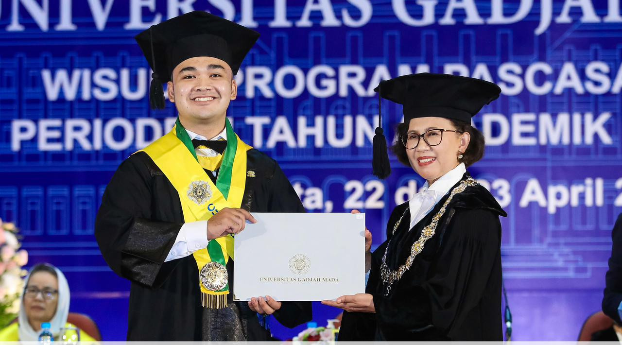 Cerita Rizky Perwira Zain, Lulus S2 UGM di Usia 22 Tahun