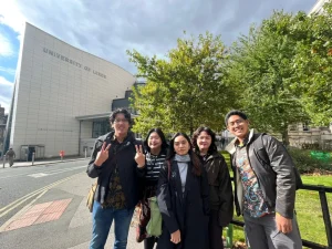 UGM students participating in international undergraduate program activities