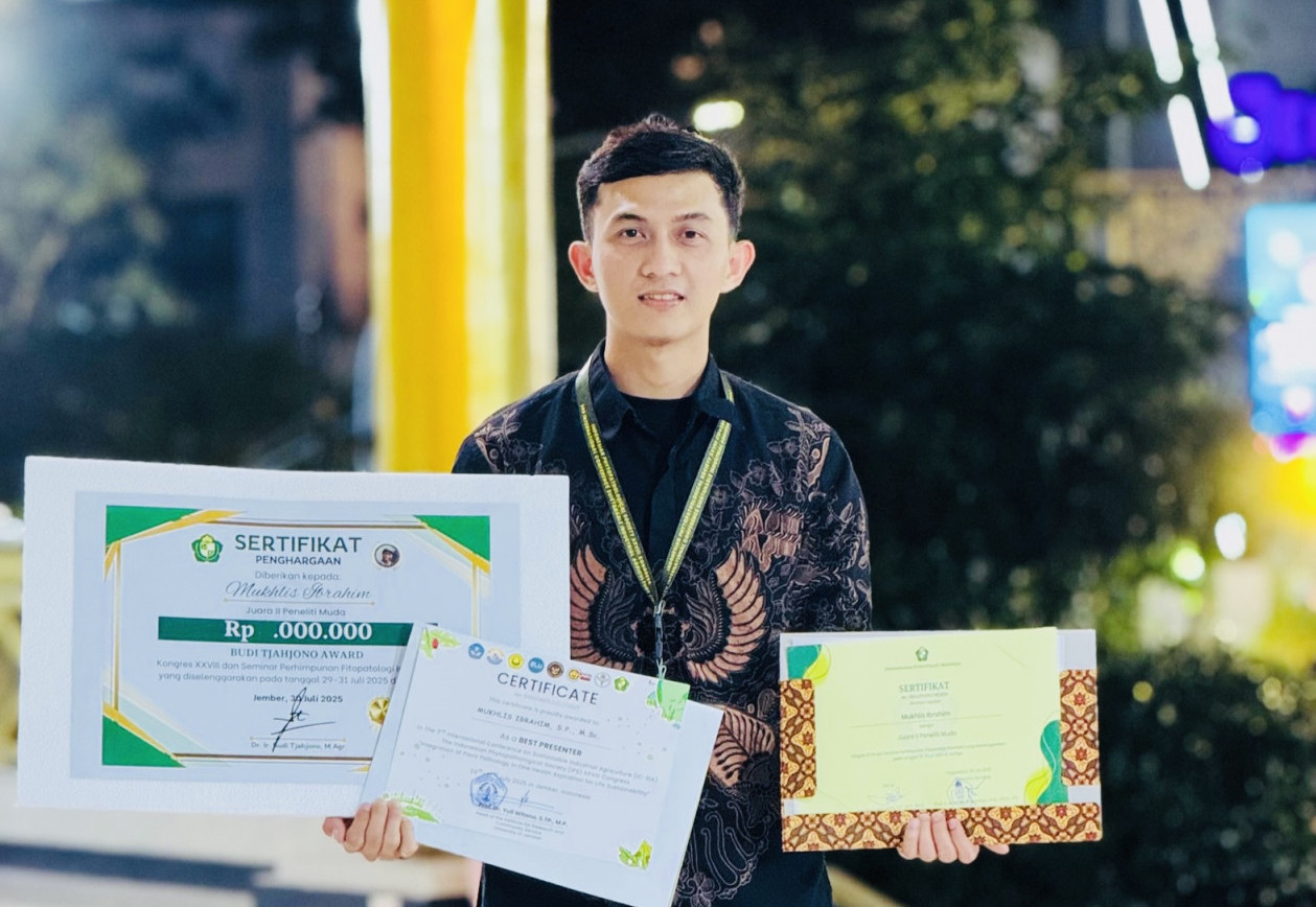 Mahasiswa UGM Ungkap Potensi Gulma Sebagai Bahan Baku Biopestisida
