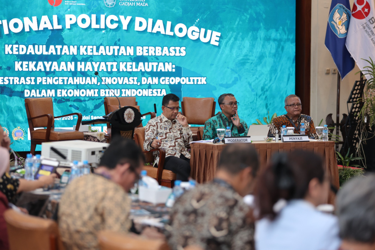 UGM dan BRIN Dorong Kedaulatan Maritim Berbasis Riset dan InovasiĀ