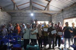 UGM researchers and local farmers are participating in an Ongole crossbred cattle conservation program in Seyegan.