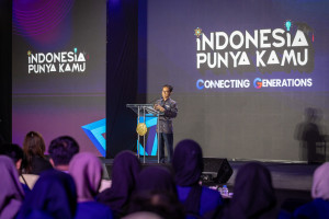 Speakers discuss waste management and energy resilience during a public dialogue at UGM’s Innovation and Creativity Hub.