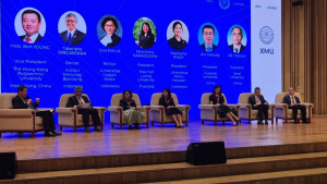 UGM Participates in International Forum of the Maritime Silk Road University Consortium
