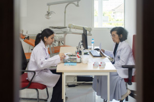 View of the Dental Learning Center in the UGM Faculty of Dentistry