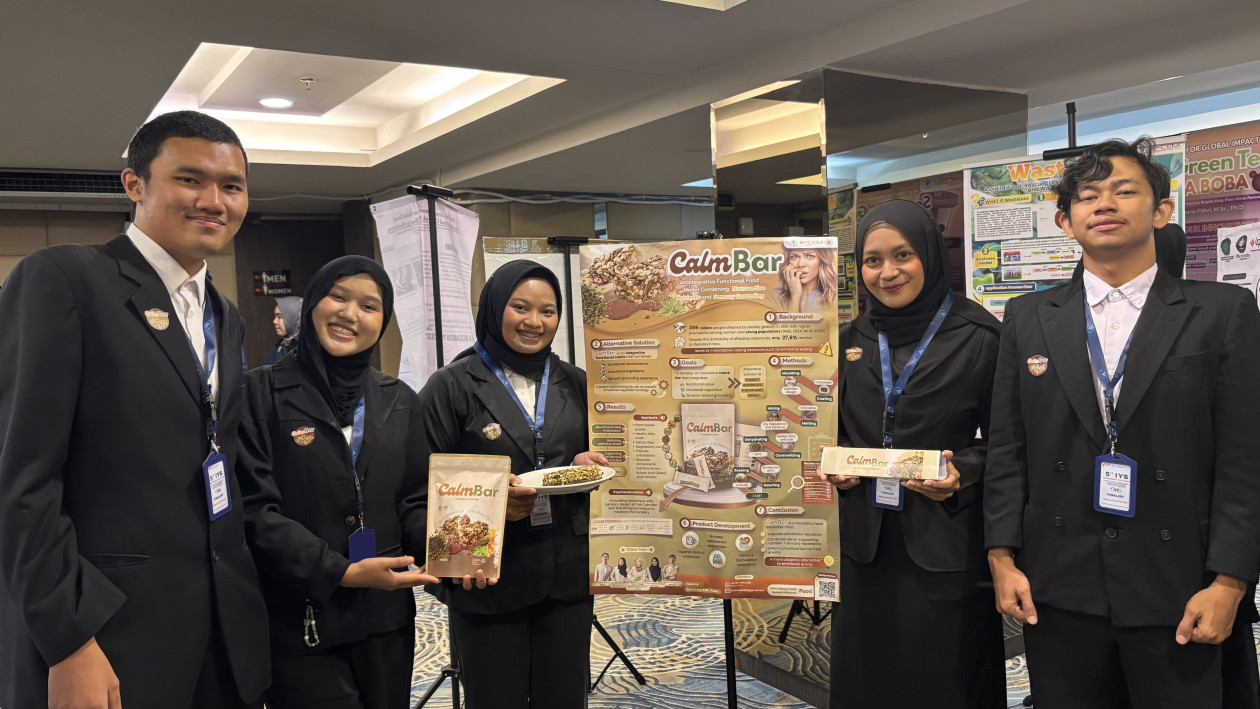 Bikin Camilan Anti Gangguan Kecemasan, Mahasiswa UGM Raih Penghargaan Internasional 