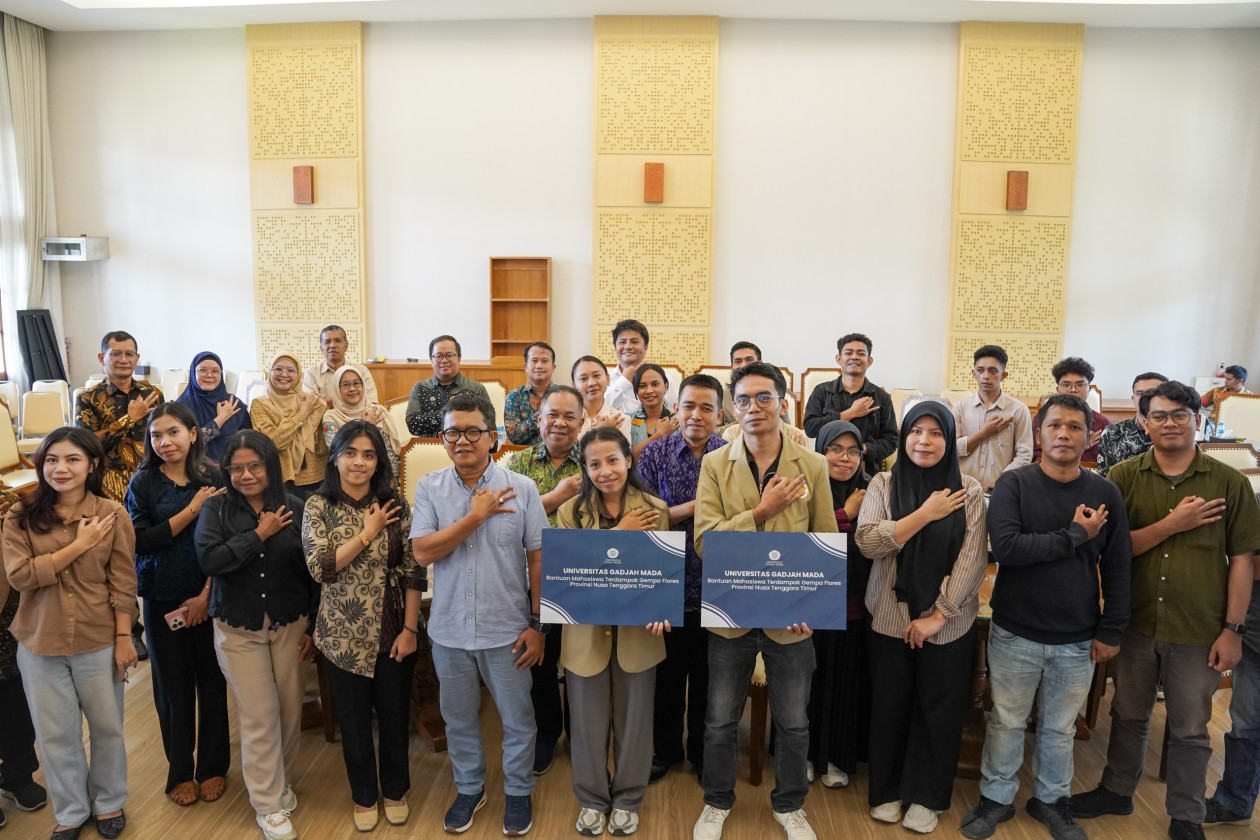 UGM Bantu 48 Mahasiswa NTT Terdampak Bencana