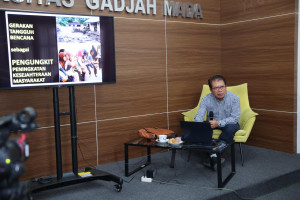UGM hydrology expert Professor Agus Maryono discusses community-based river restoration and drought mitigation.